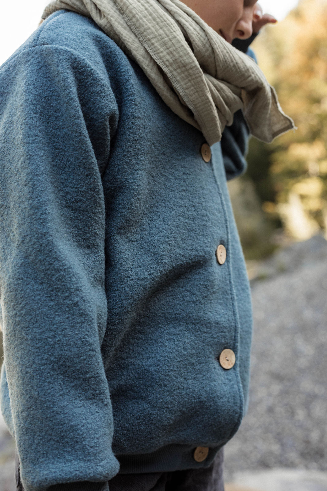Bomberjacke Wollwalk