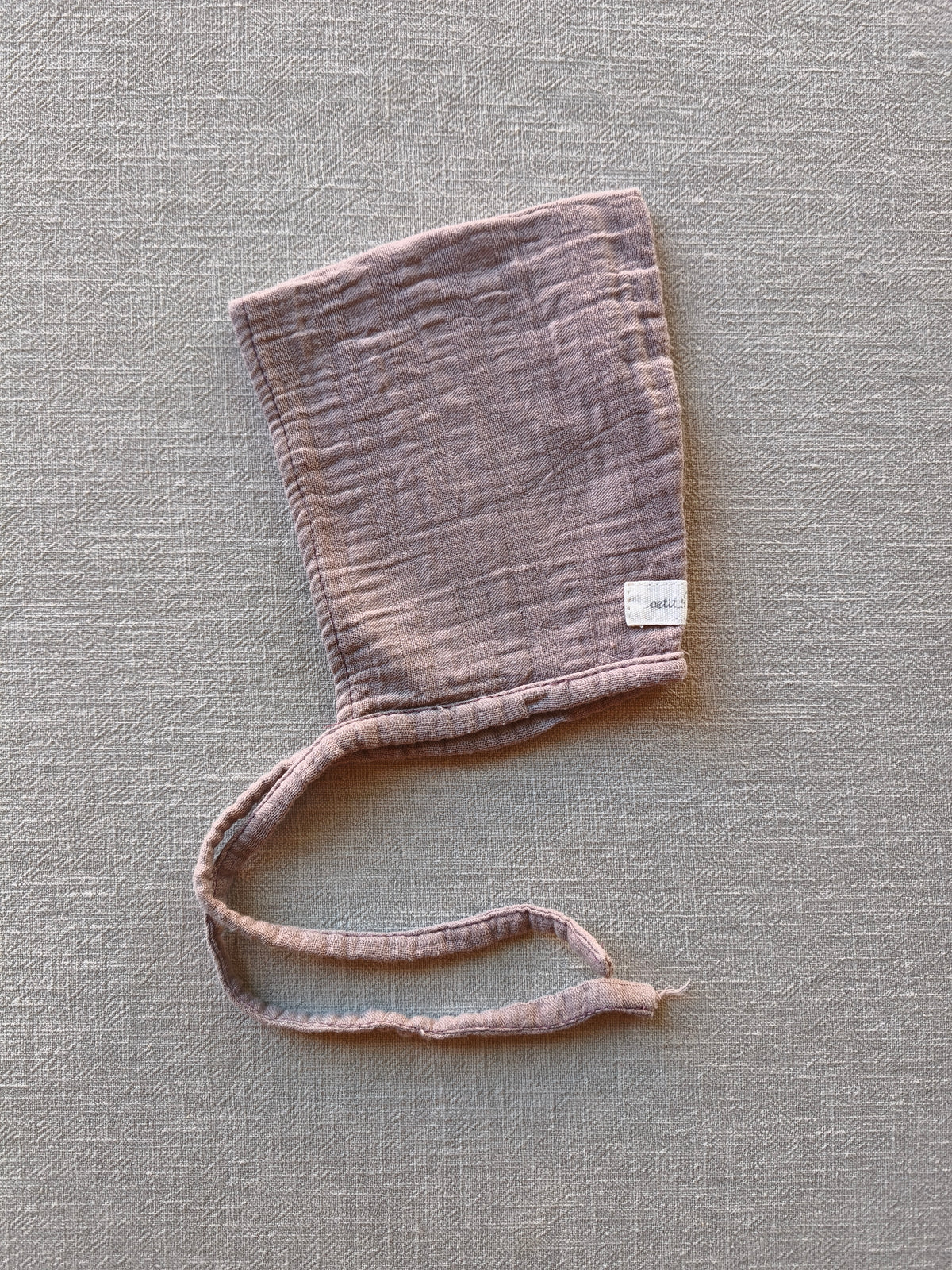 Zwergenmütze Musselin Rosé Gr 3M