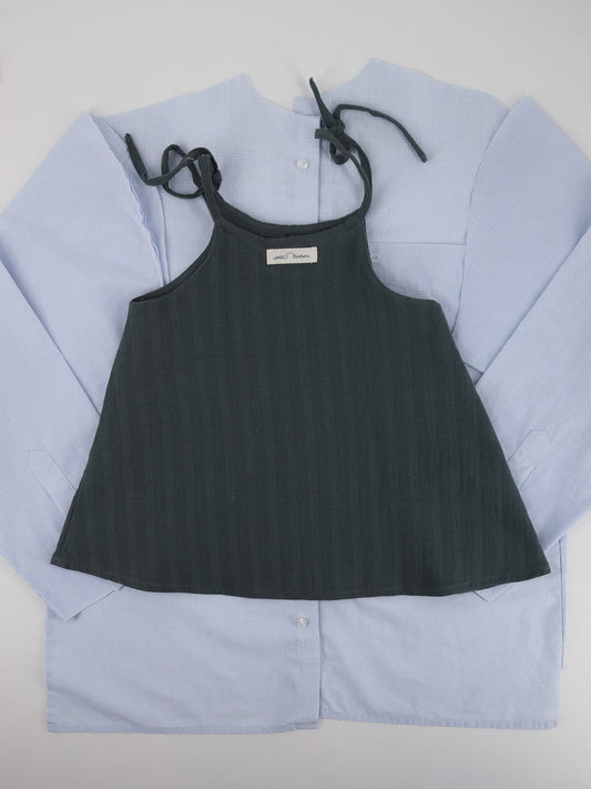 Upcycling Nähanleitung:  Kleidchen aus Männerhemd nähen
