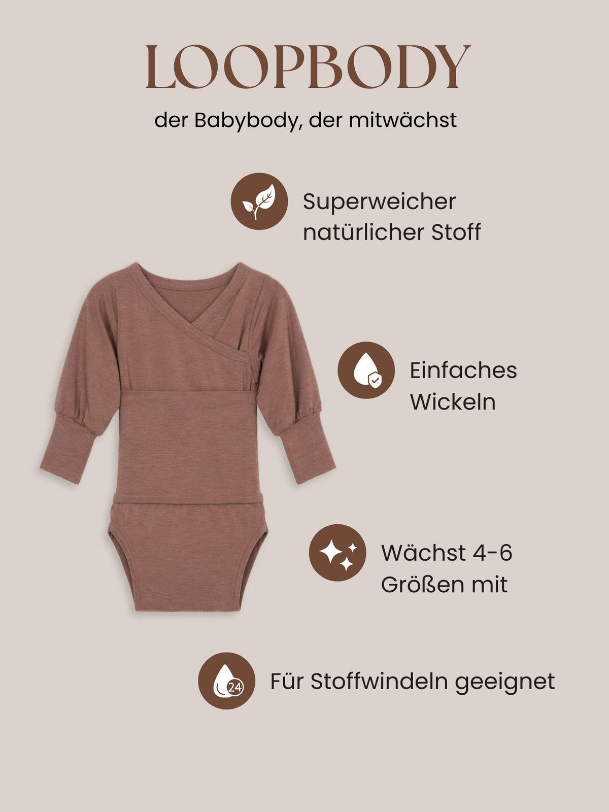 Loopbody Kaschmir-Micromodal-Mix