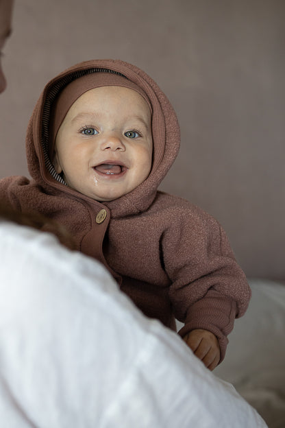 WOLLWALK OVERALL mit Jerseyfutter