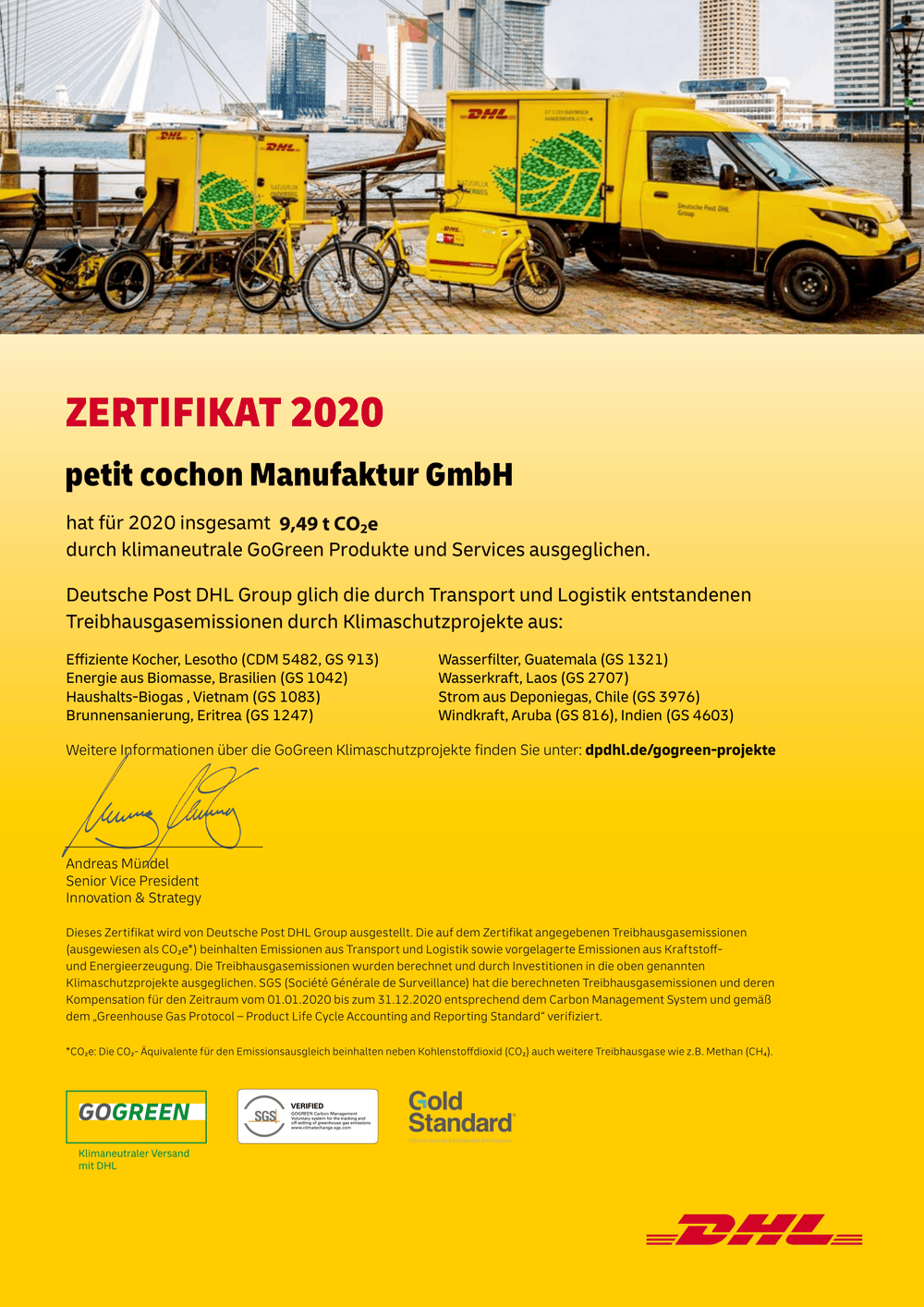 Zertifikat