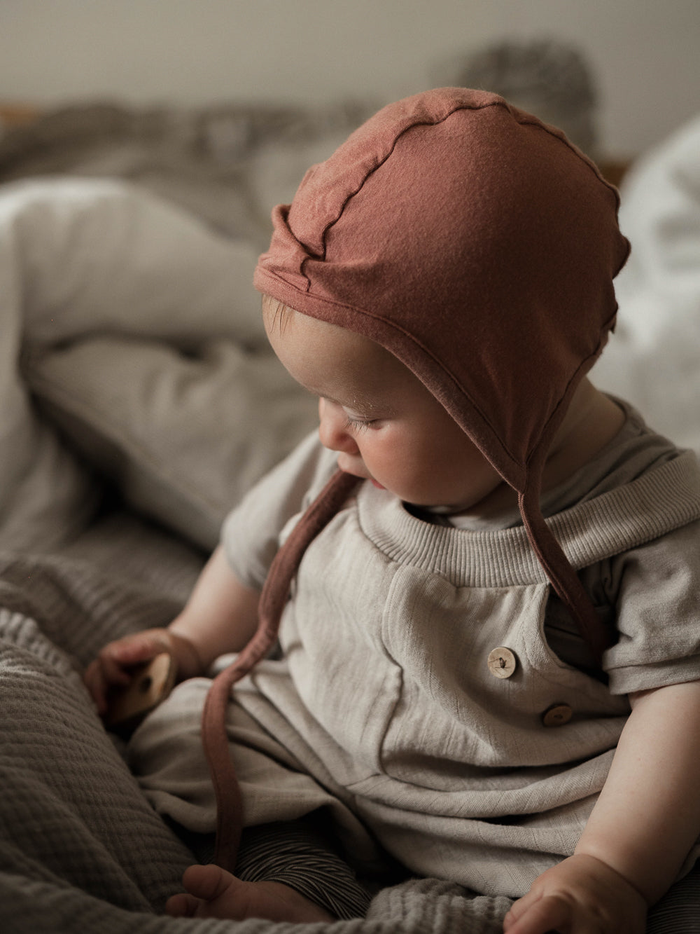 Baby Bonnet - Cashmere-Micromodal blend