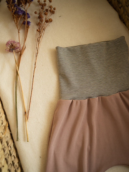 Babyknicker Modal mit Ringelbündchen