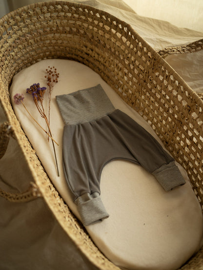 Babyknicker Modal mit Ringelbündchen