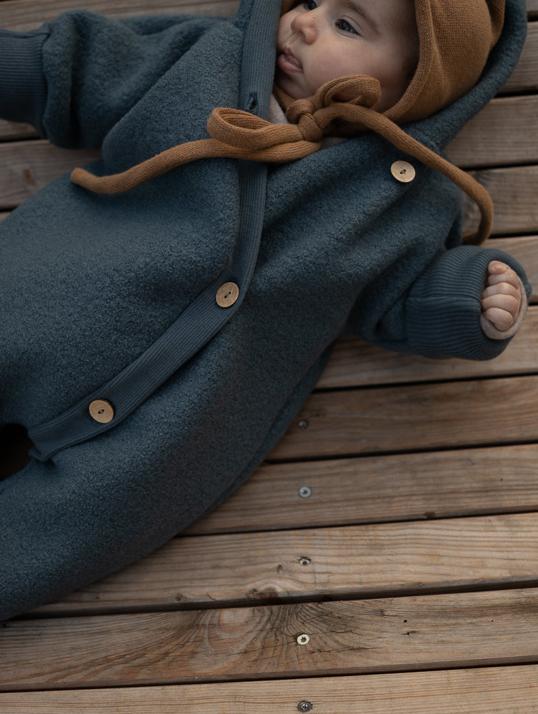 Wollwalk Overall mit Jerseyfutter