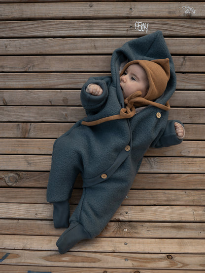 Wollwalk Overall mit Jerseyfutter