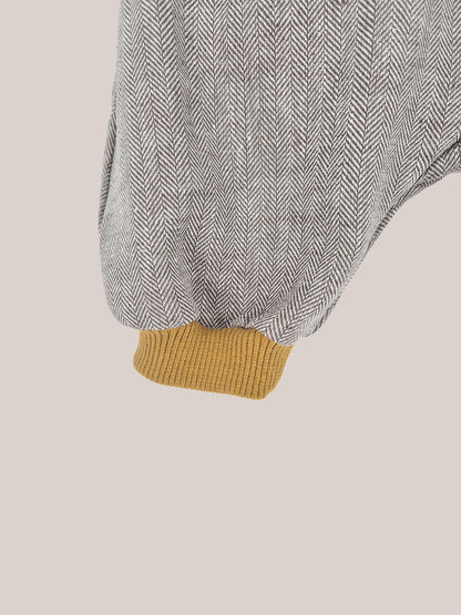 Kurze Knicker Fischgrat
