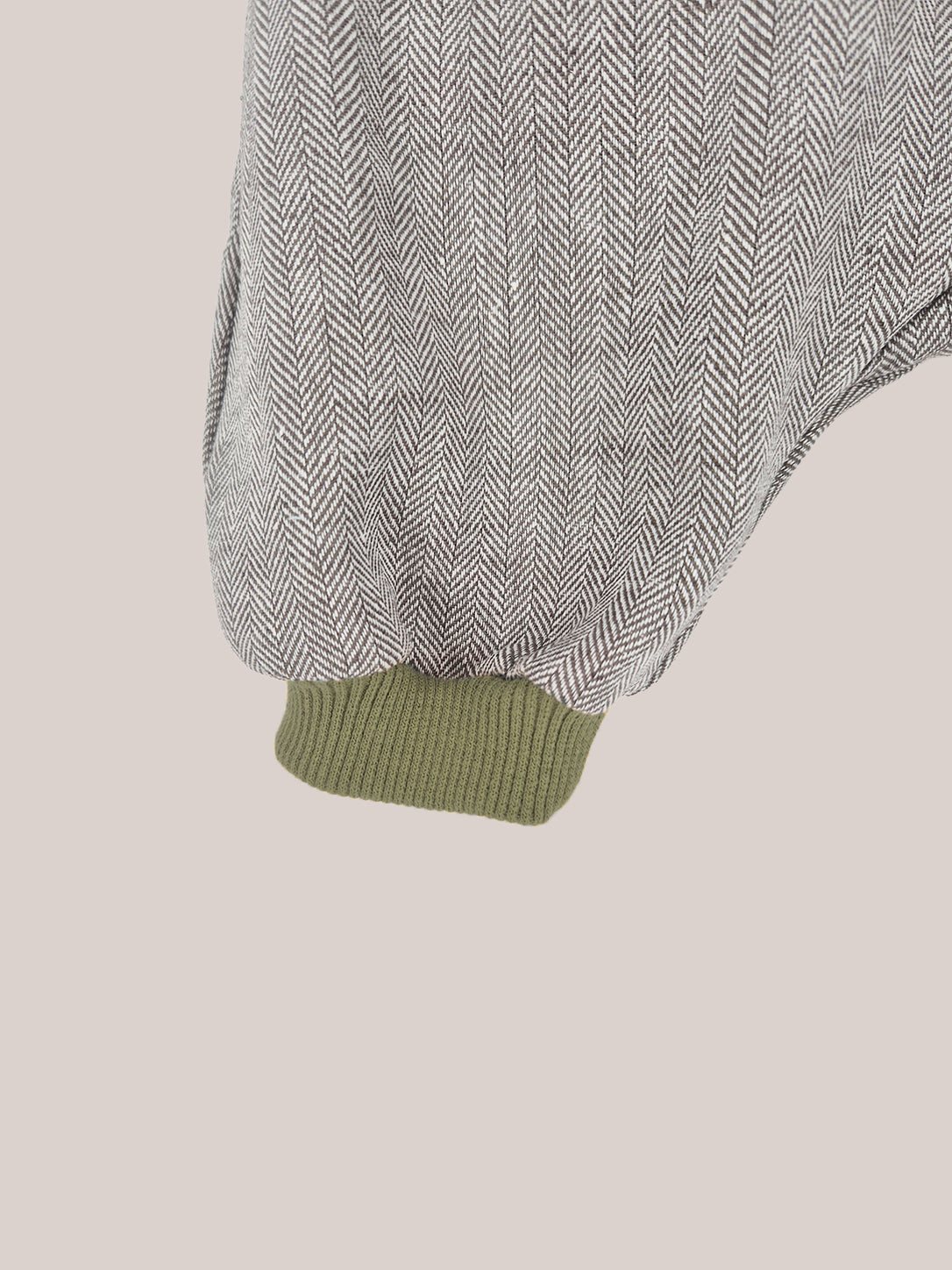 Kurze Knicker Fischgrat