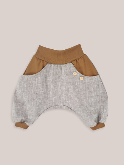 Kurze Knicker Fischgrat