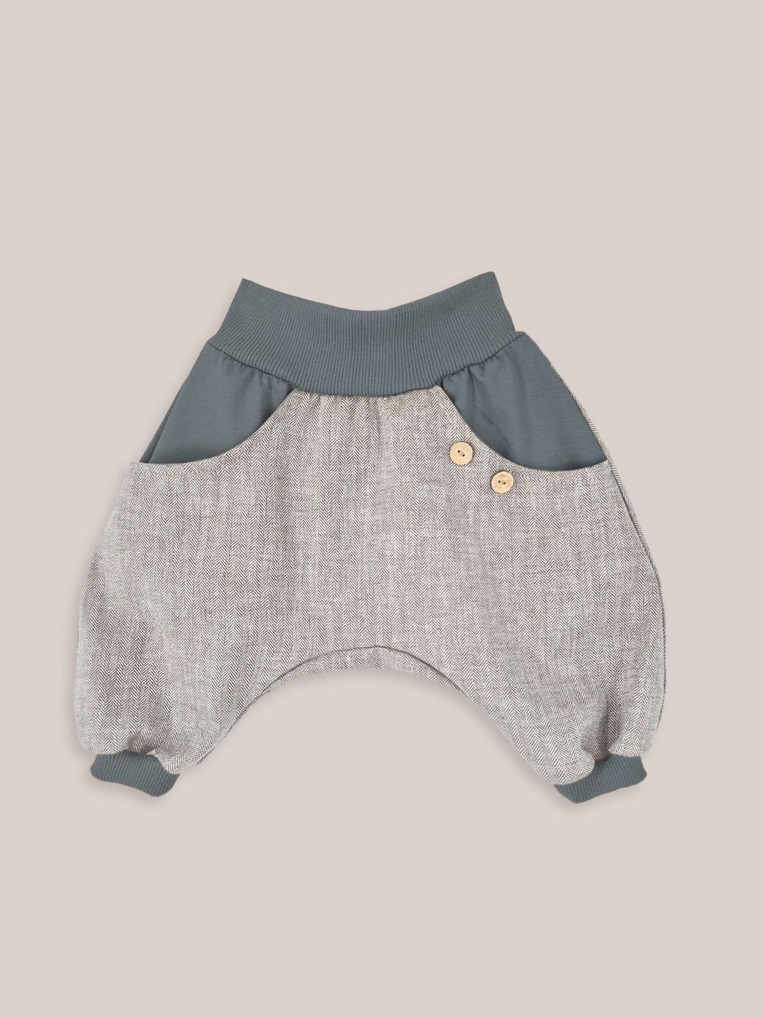 Kurze Knicker Fischgrat