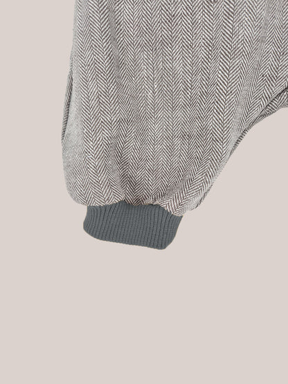 Kurze Knicker Fischgrat