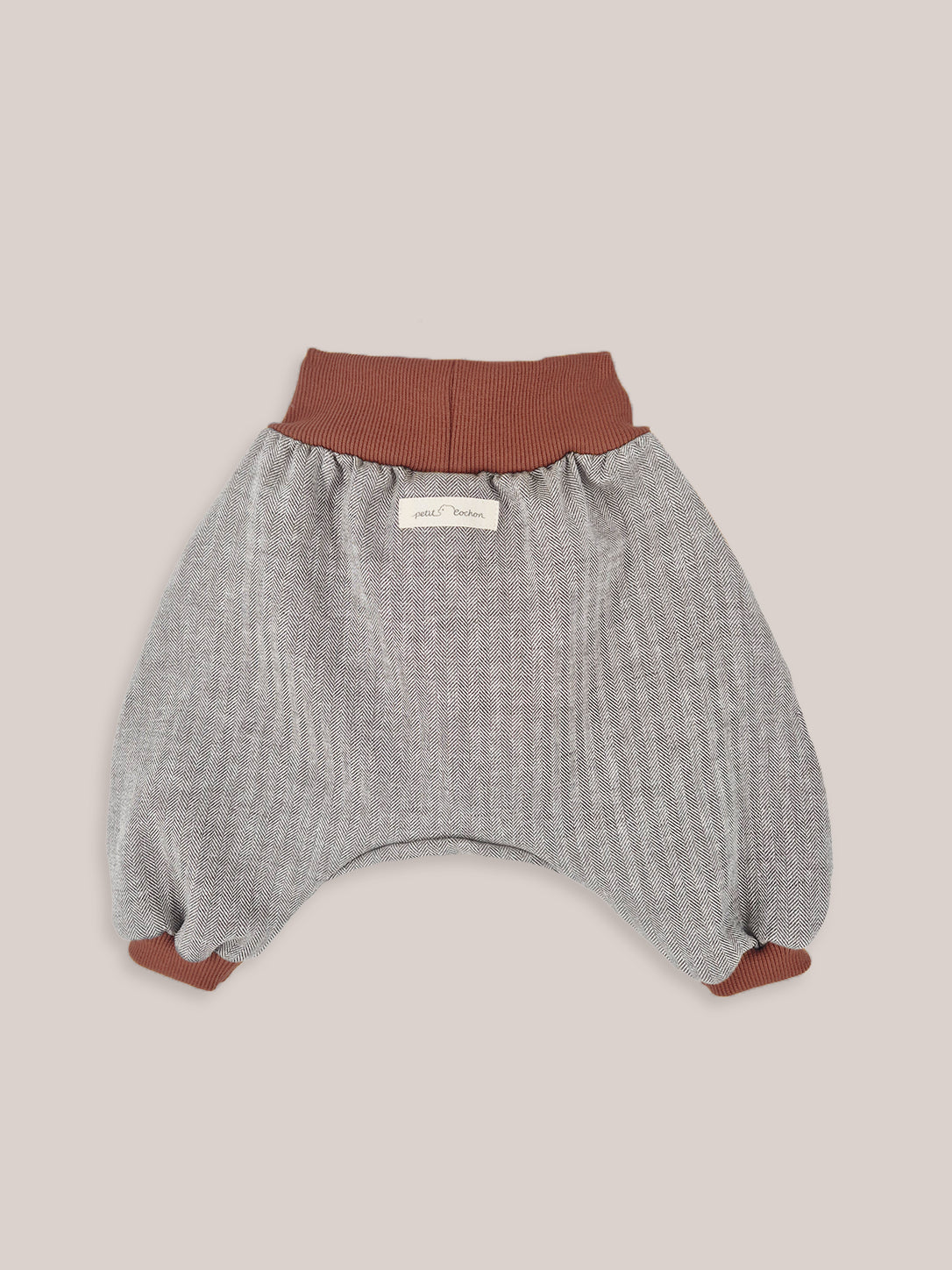 Kurze Knicker Fischgrat