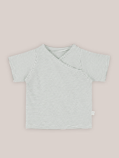 Short Wrap Shirt Cotton