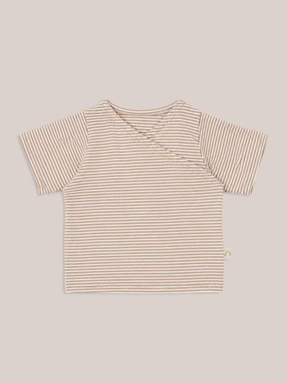 Short Wrap Shirt Cotton
