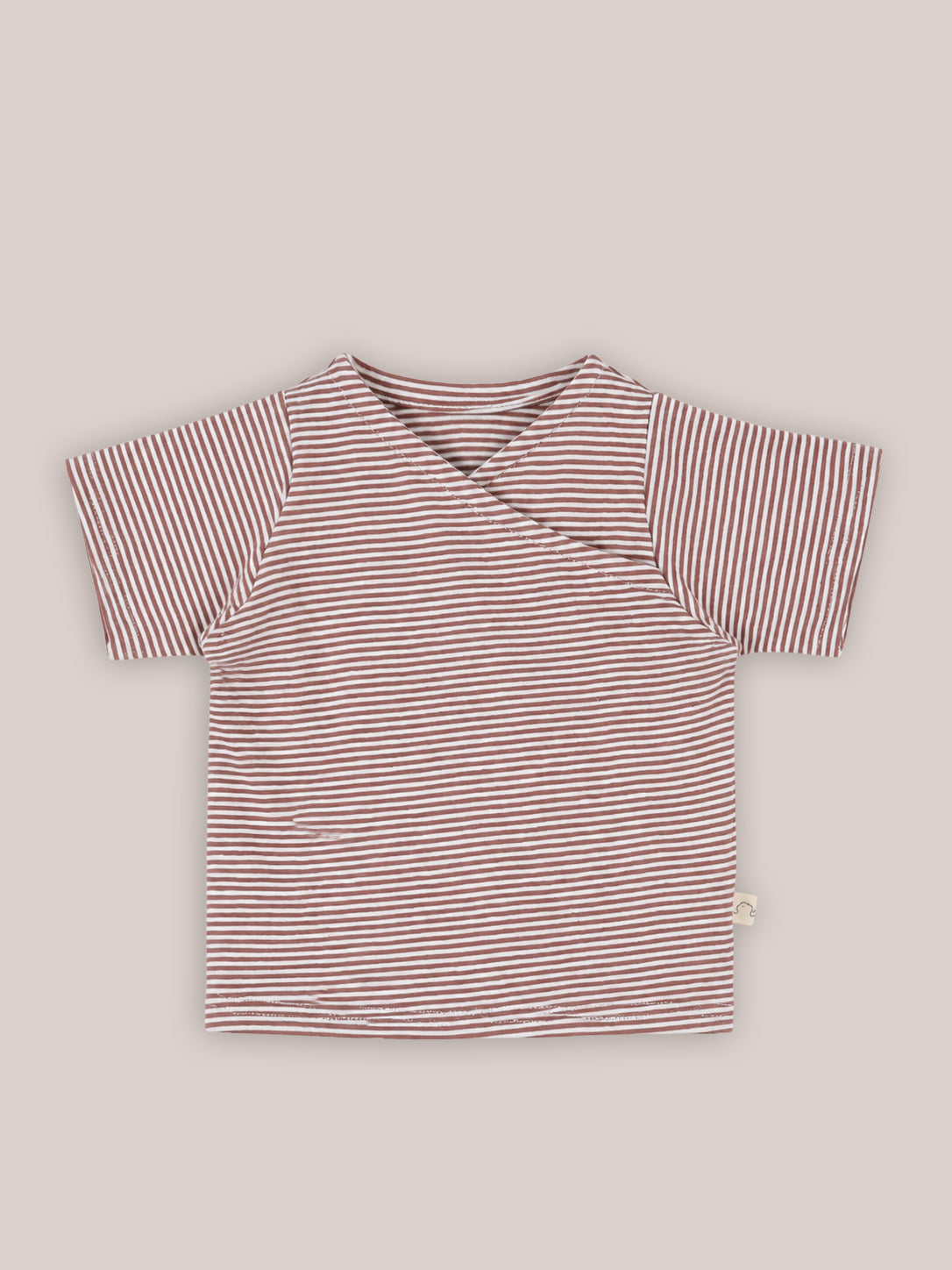 Short Wrap Shirt Cotton