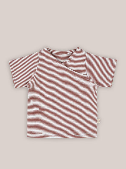 Short Wrap Shirt Cotton