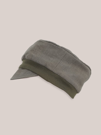 Gorro tipo aviador de lino