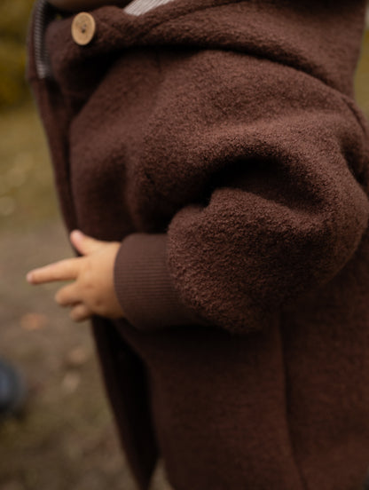 Veste de lutin en laine foulée