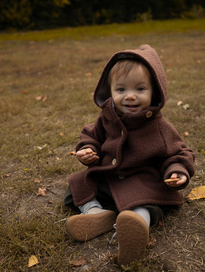Veste de lutin en laine foulée
