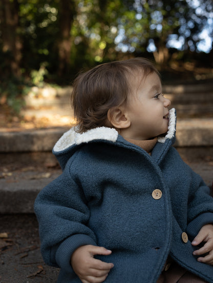 Winter Wichteljacke Wollwalk - Teddyfutter
