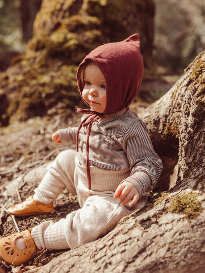 Wrap shirt made from organic cotton