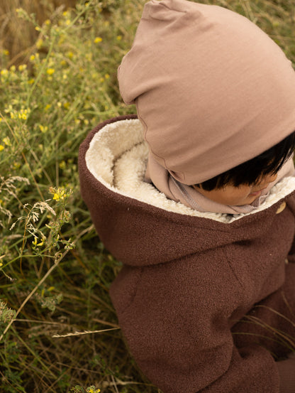 Winter Wool Pixie Jacket with teddy lining