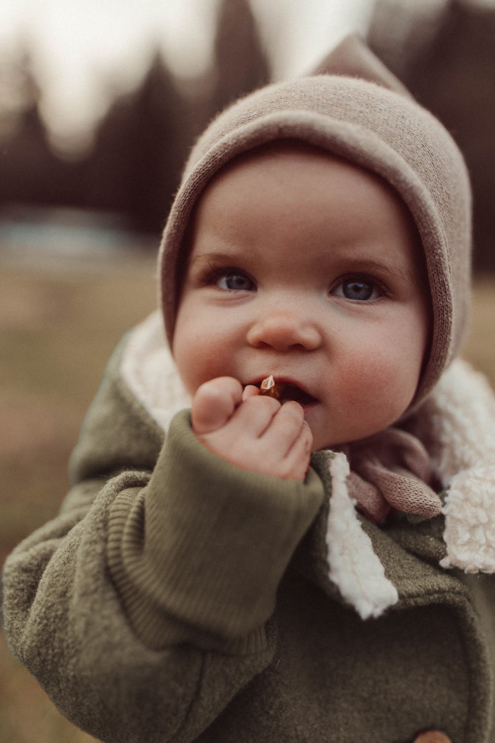 Winter Wool Pixie Jacket with teddy lining