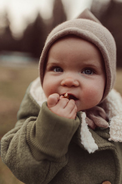 Winter Wool Pixie Jacket with teddy lining