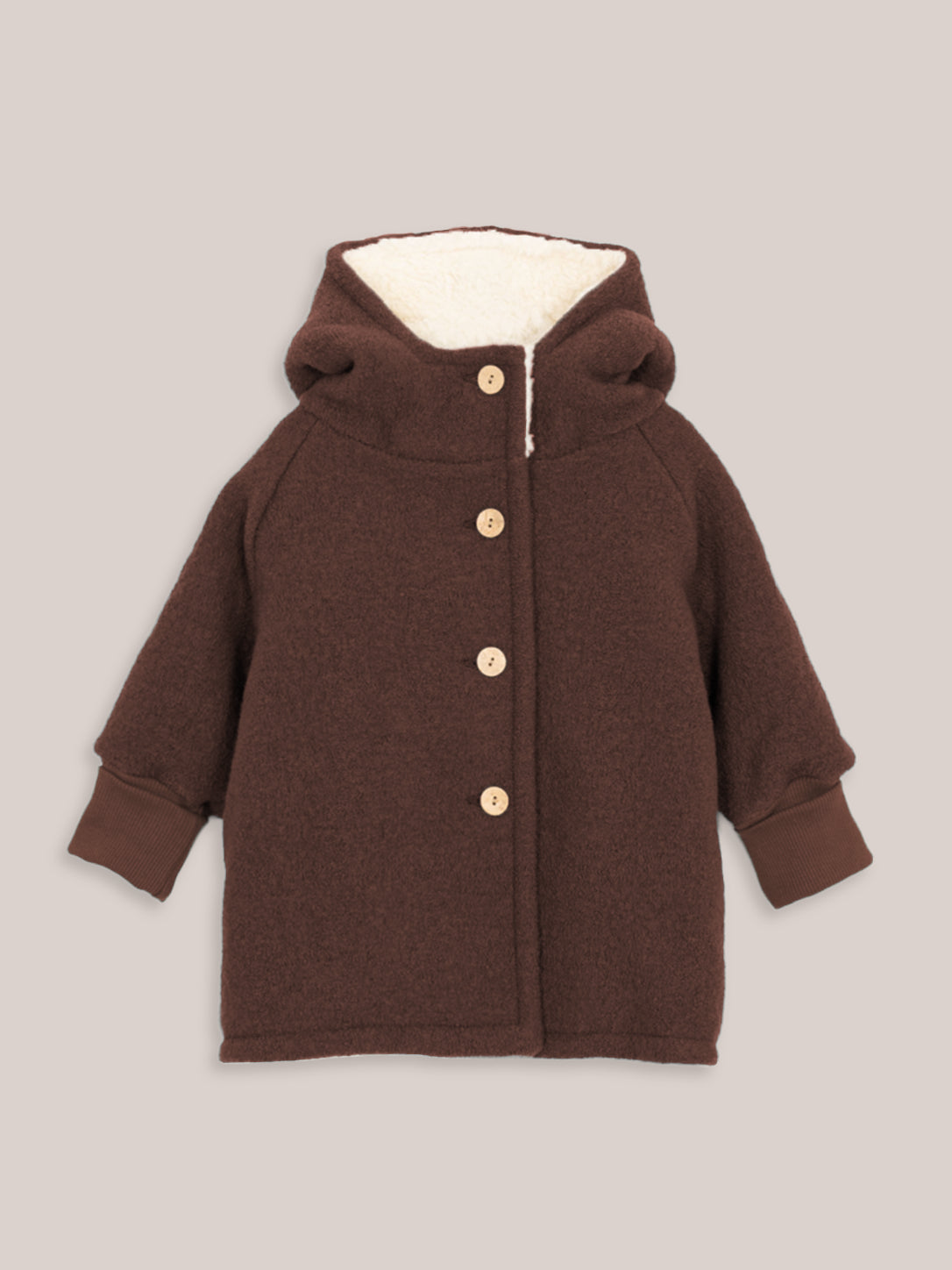 Winter Wool Pixie Jacket with teddy lining