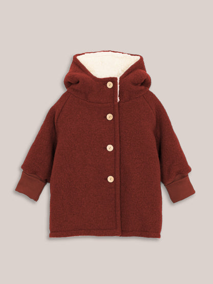 Winter Wool Pixie Jacket with teddy lining