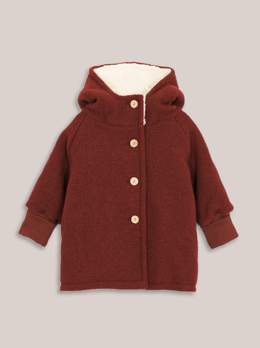 Winter Wichteljacke Wollwalk - Teddyfutter