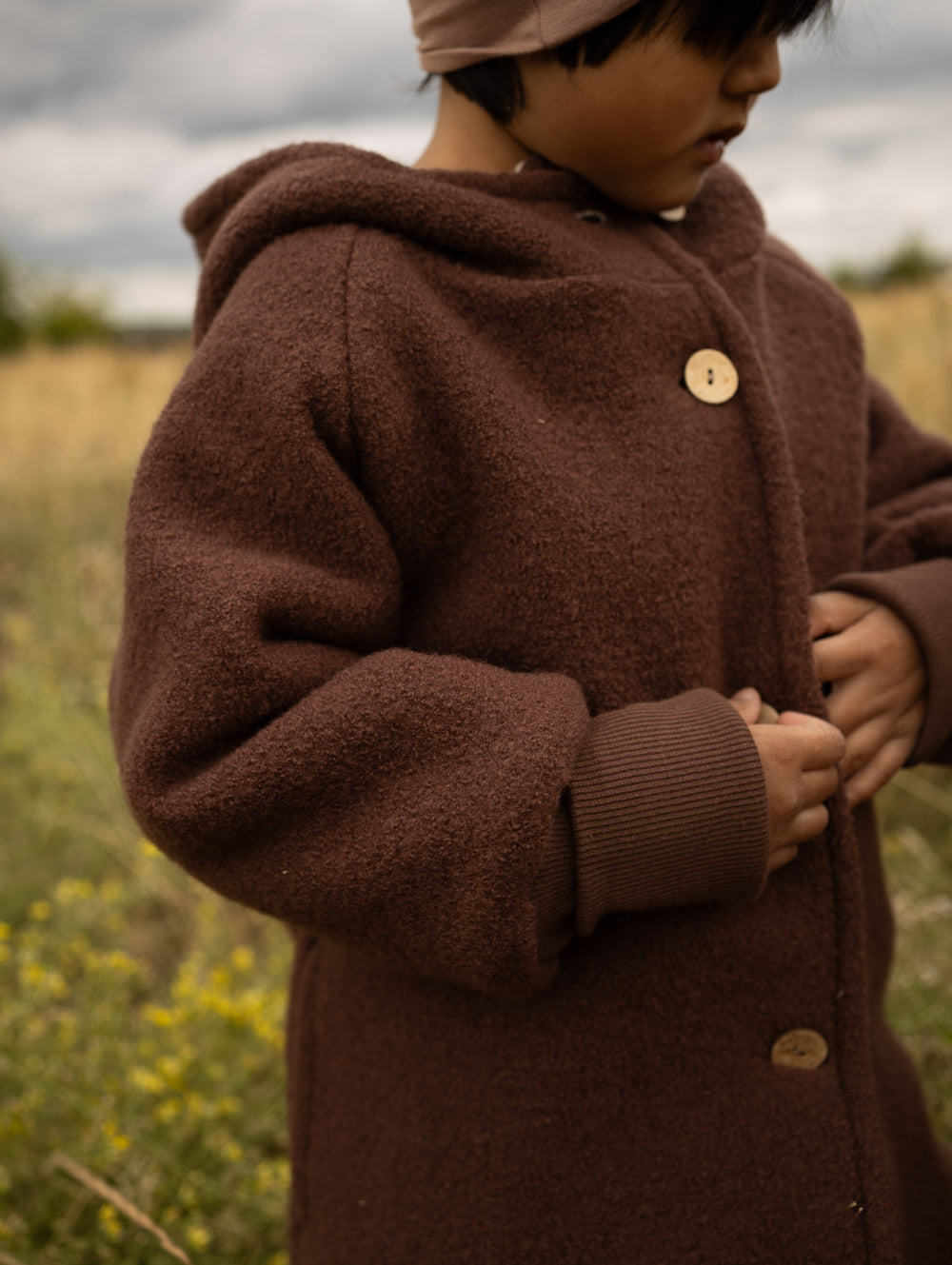 Winter Wool Pixie Jacket with teddy lining