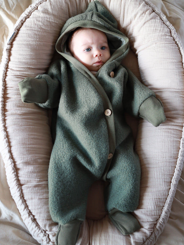 WOLLWALK OVERALL mit Jerseyfutter