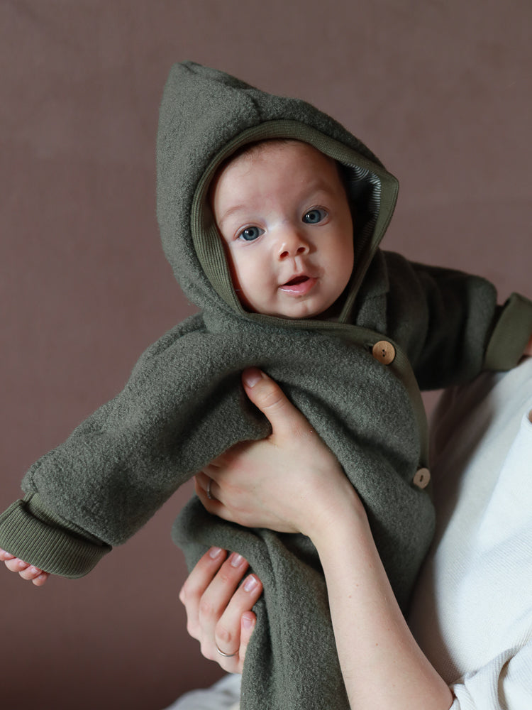 WOLLWALK OVERALL mit Jerseyfutter