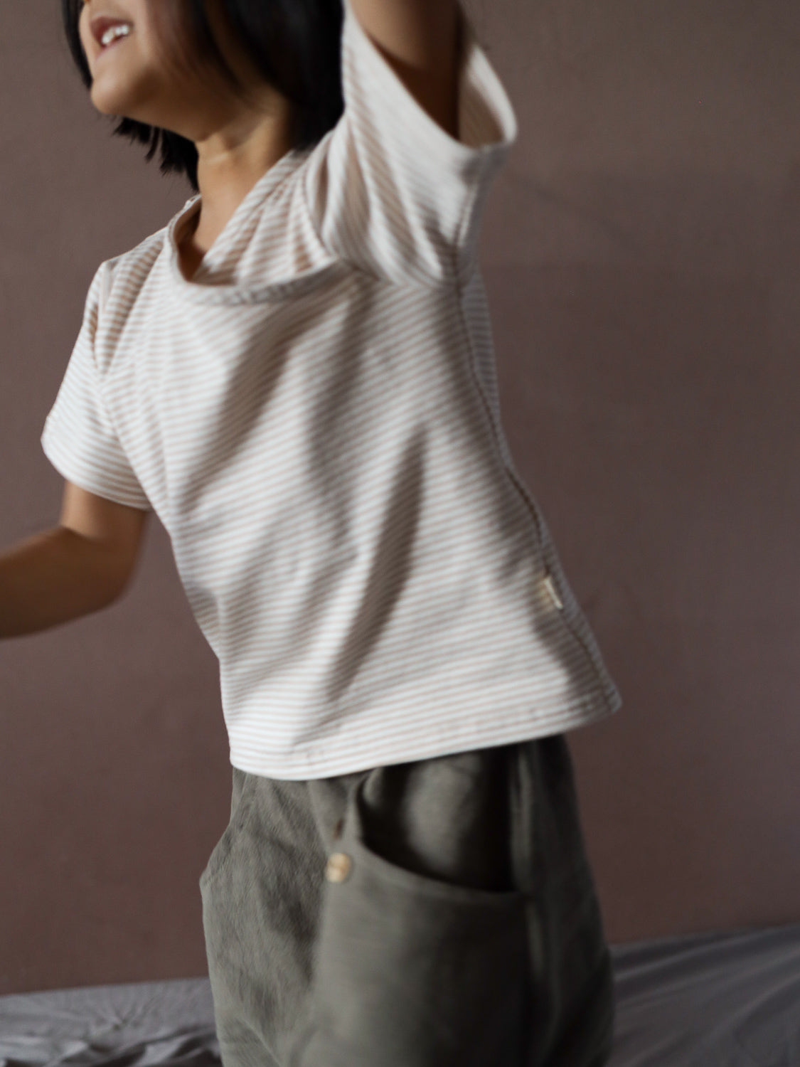 Short Wrap Shirt Cotton