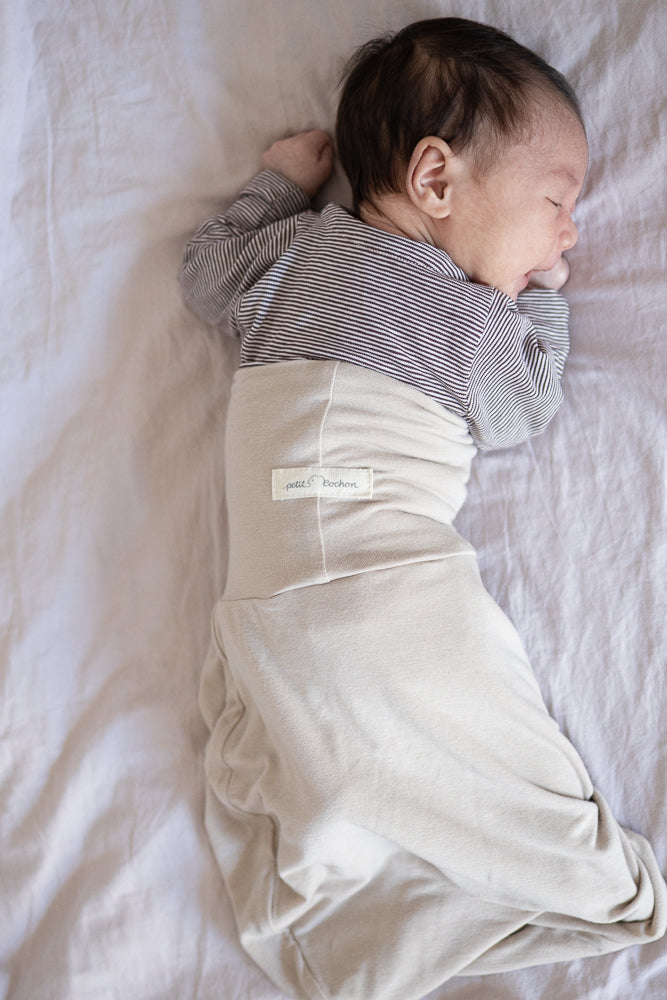 Baby Strampelsack Kaschmir-Micromodal-Mix