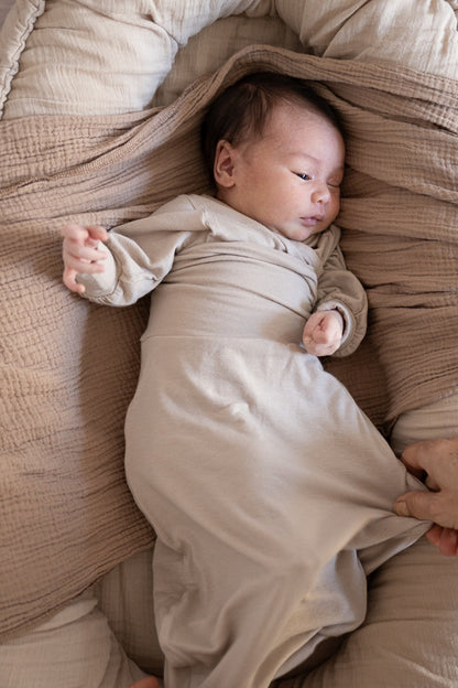 Baby Strampelsack Kaschmir-Micromodal-Mix