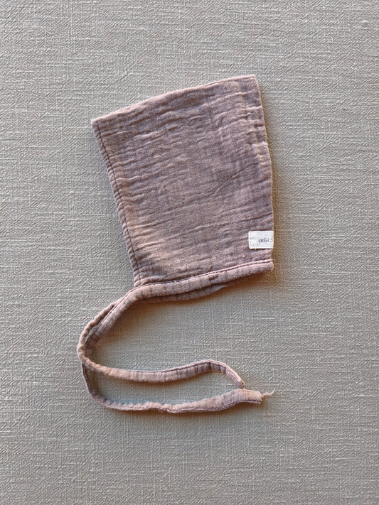 Zwergenmütze Musselin Rosé Gr 3M