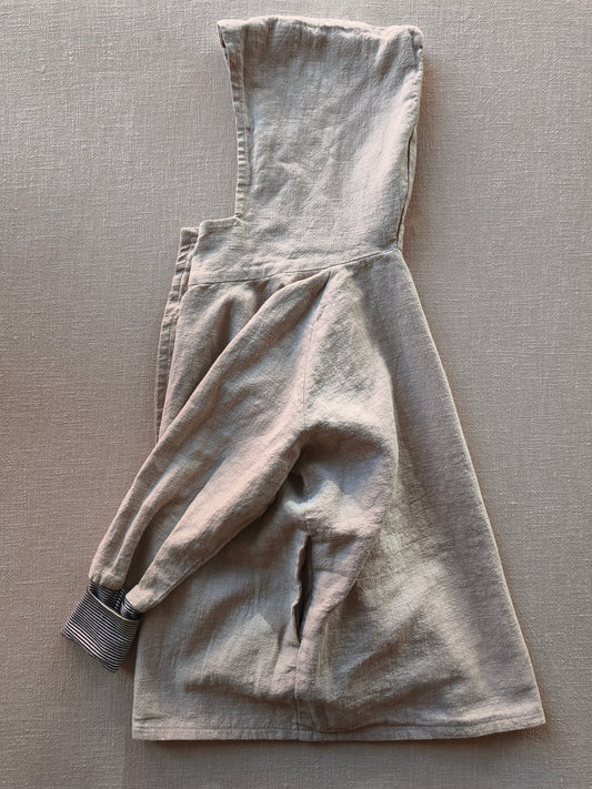 Wichteljacke Leinen Sand Gr 4/5Y