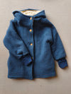 Chaqueta de invierno de duende Walk de lana Océano con forro de borreguito Talla 8/9Y