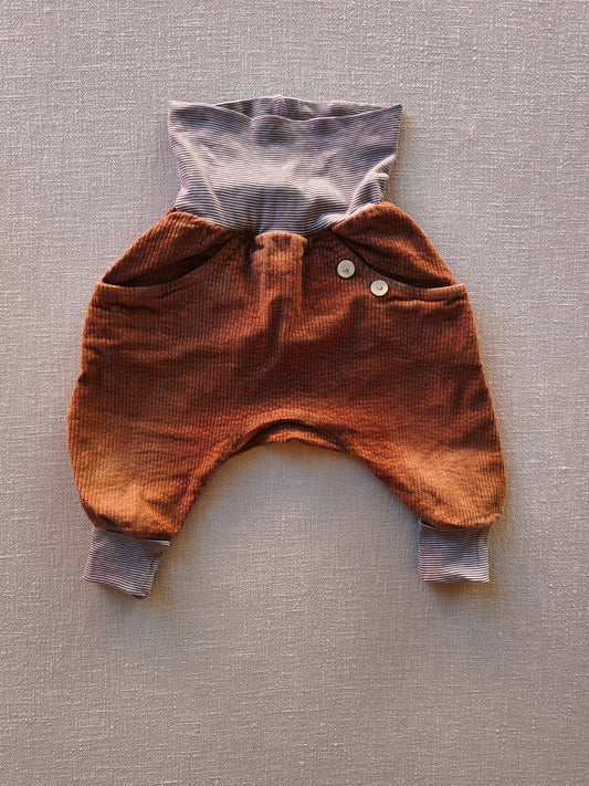 Knickerbocker Breitcord Rost Gr 1Y