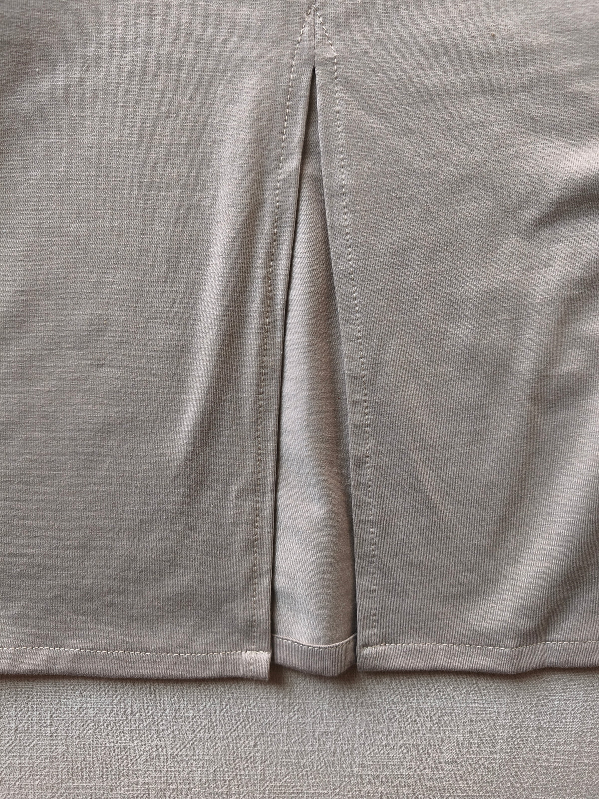 Bleistiftrock Frauen Bio Jersey Stein Gr Gr M