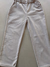 Frauen Palazzo Hose Feincord Sand Gr S