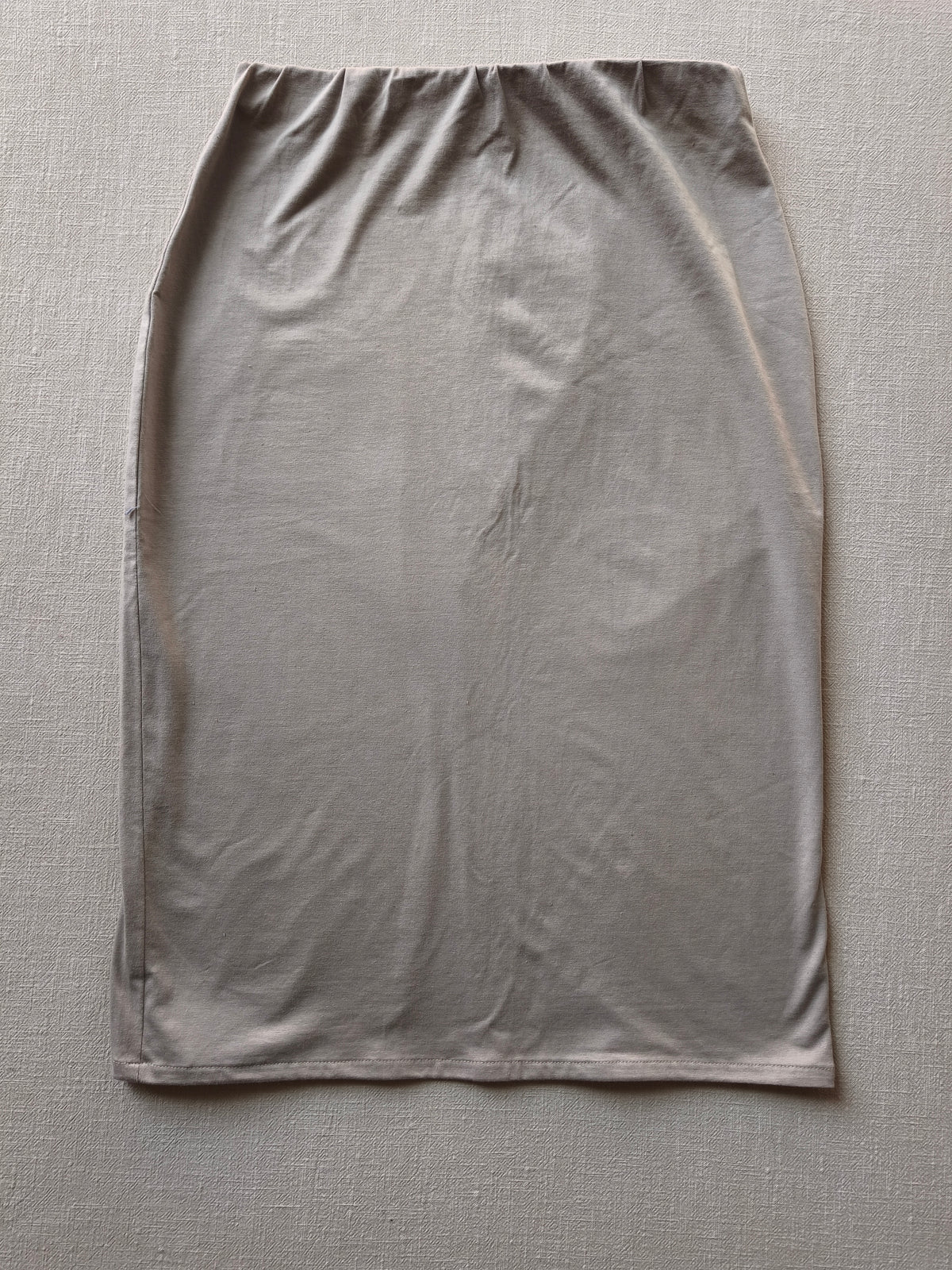 Bleistiftrock Frauen Bio Jersey Stein Gr Gr M