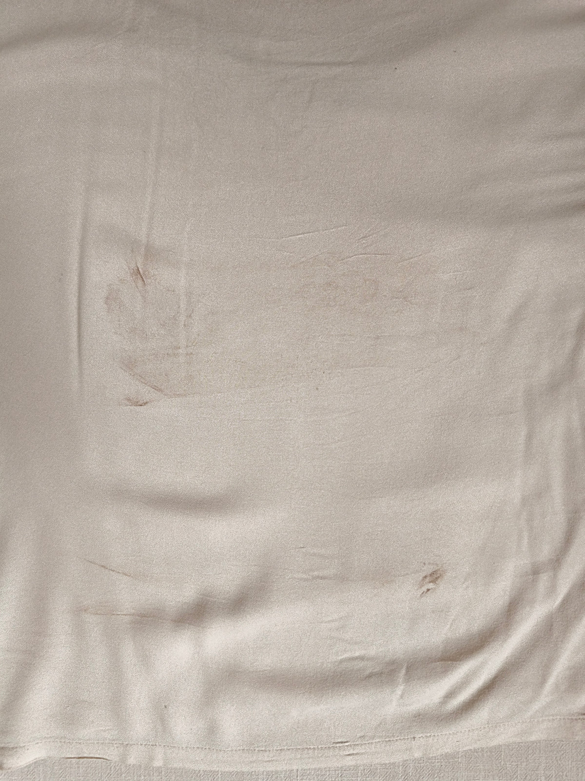 Damen Bluse Dreiviertel Ärmel Viskose Sand Gr. M/L